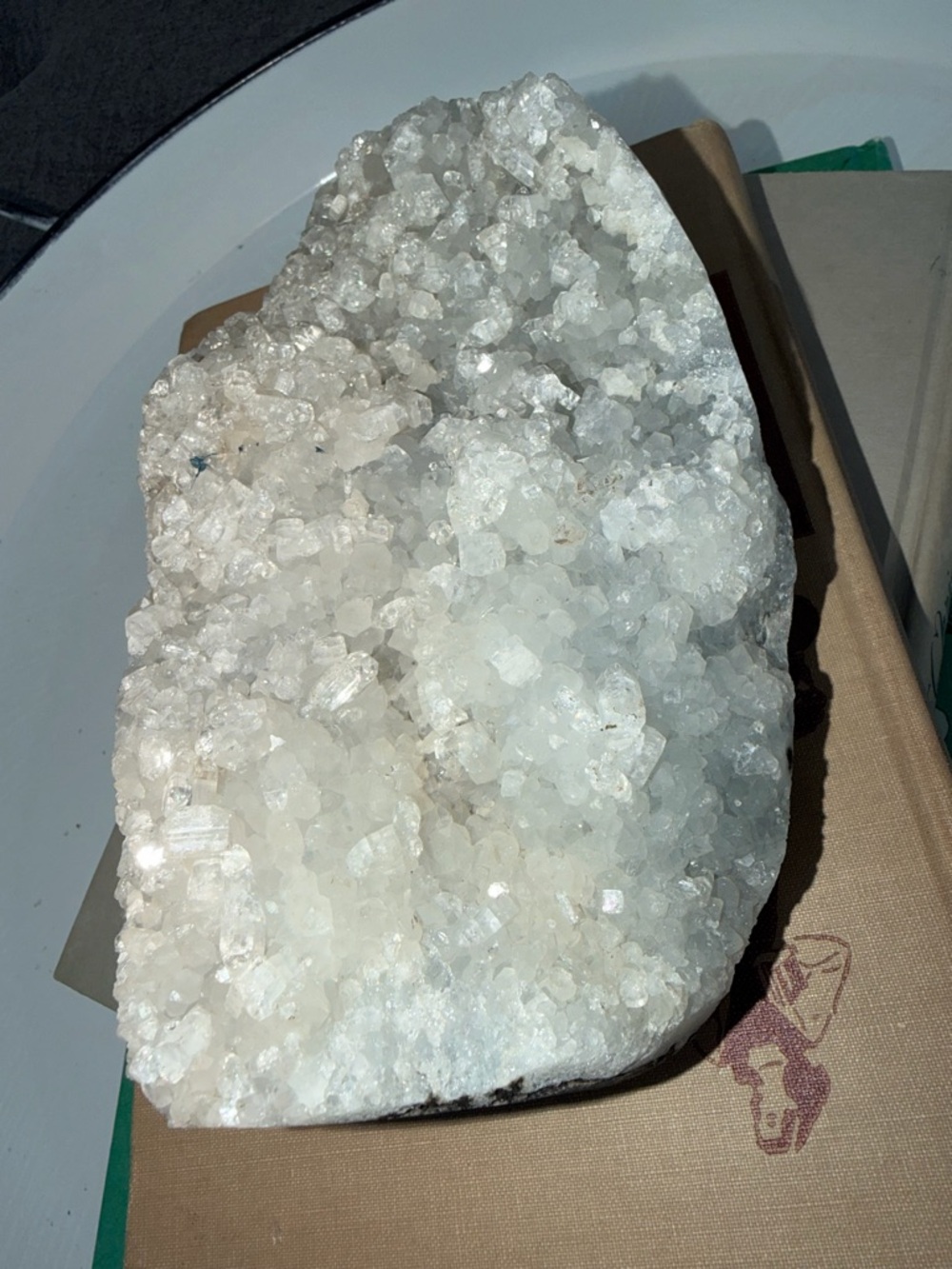 ✨ Large Apophyllite Crystal Cluster – 3.7 lbs ✨
